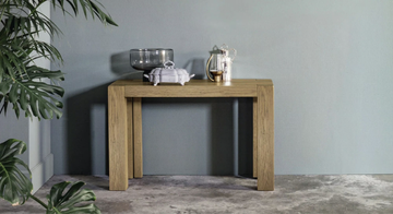 BROOKLYN - Extending rectangular solid wood console table by Devina Nais - view 3